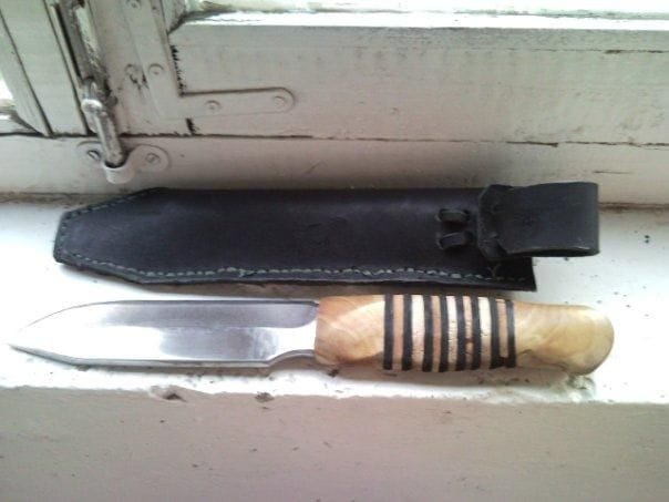 Изготовление ножа из автомобильной рессоры