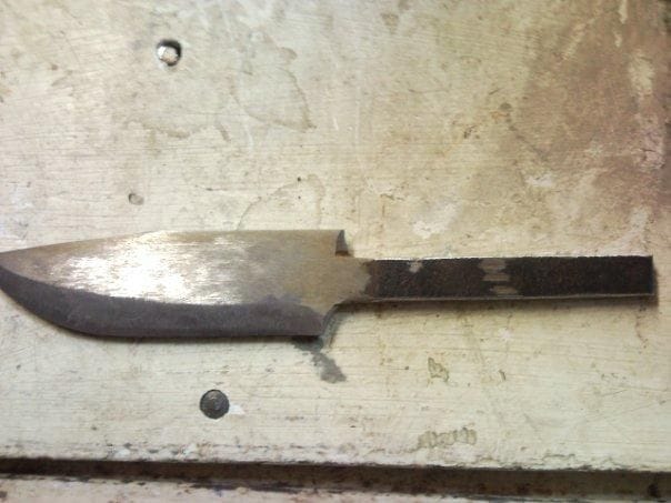 Изготовление ножа из автомобильной рессоры