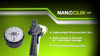 NANOGUN MV - Новый электростатический пистолет низкого давления фирмы Sames | SAMES KREMLIN Украина